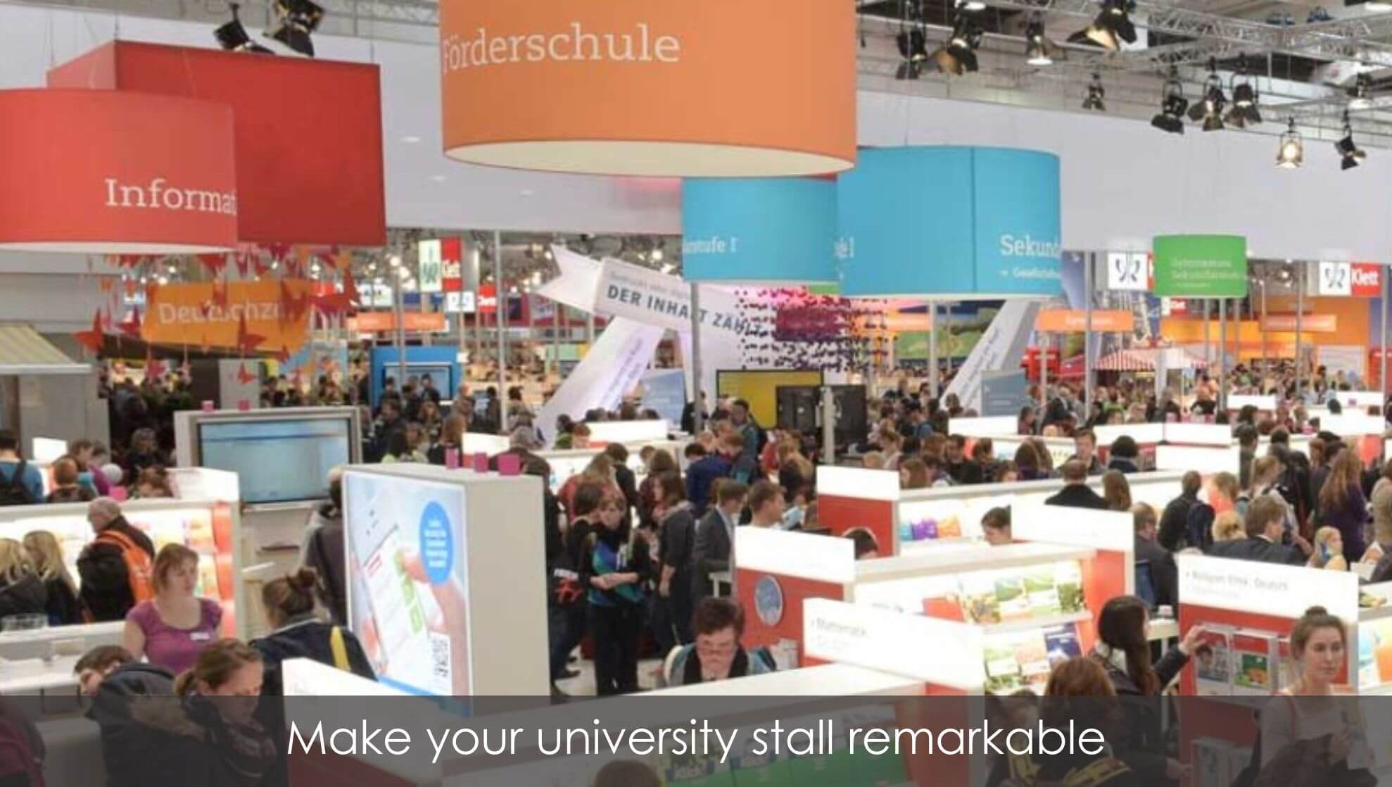 University stall ideas